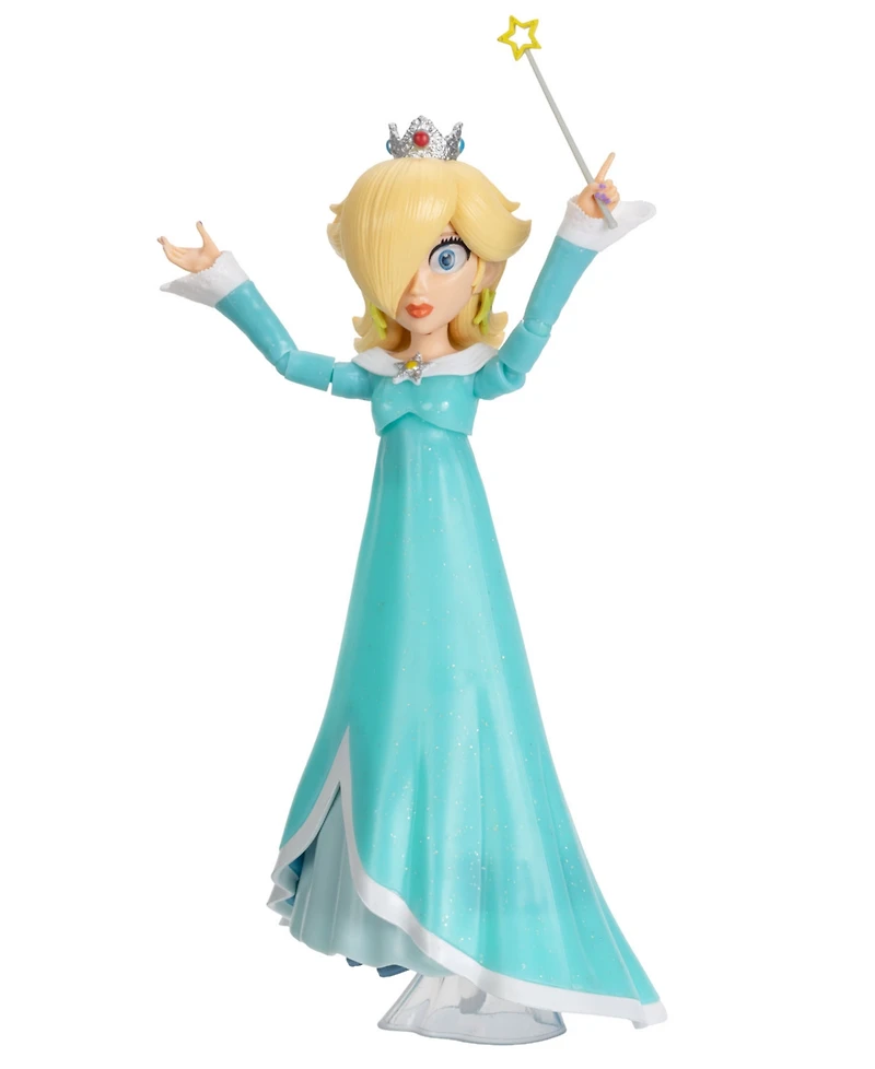 Super Mario Galaxy Movie Rosalina 5" Action Figure Set