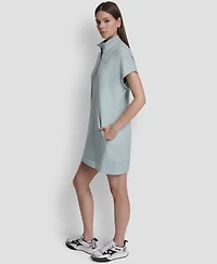 Dkny Sport Women's Regular-Fit Half Zip Sneaker Dress
