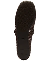 Coach Women's Sculpted C Soft Mary Jane Flats