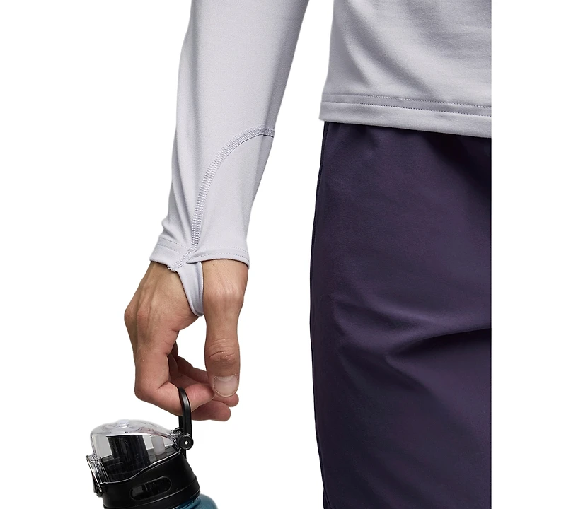 Puma Men's M Run Velocity Quarter-Zip T-Shirt