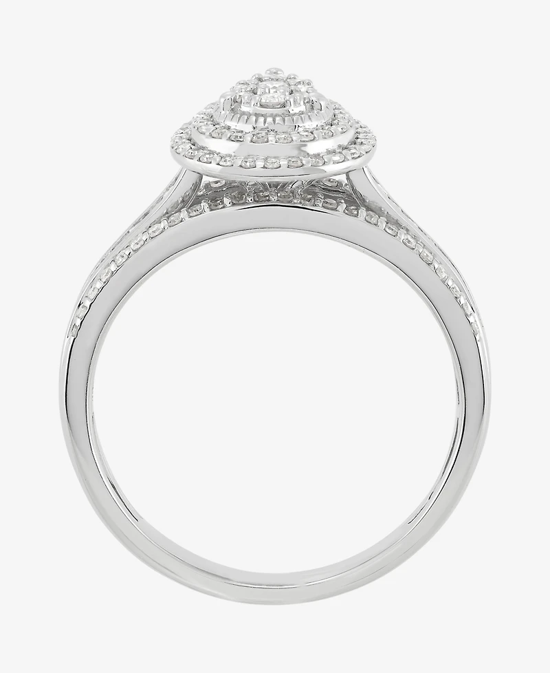 Macy's Diamond Engagement Ring (1/2 ct. t.w.) in 10k White Gold