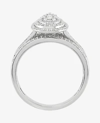 Macy's Diamond Engagement Ring (1/2 ct. t.w.) in 10k White Gold