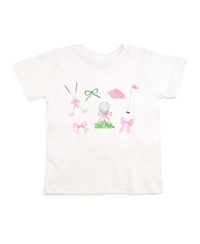 Sweet Wink Toddler Girls Golf Icon Short Sleeve T-Shirt