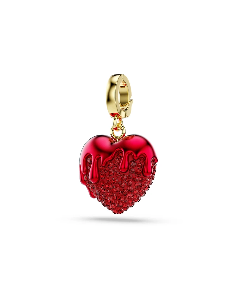 Swarovski Gold-Tone Plated Heart Idyllia Charms