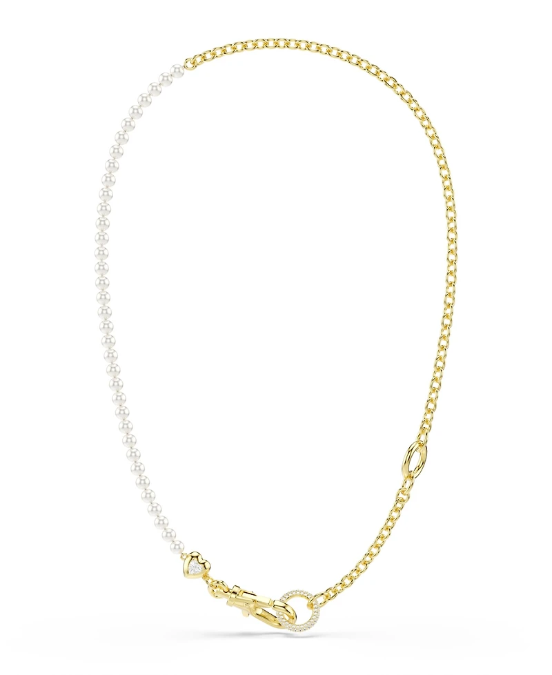 Swarovski Gold-Tone Plated Mother of Pearl Idyllia Necklaces