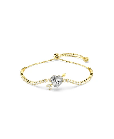 Swarovski Gold-Tone Plated Idyllia Bracelet