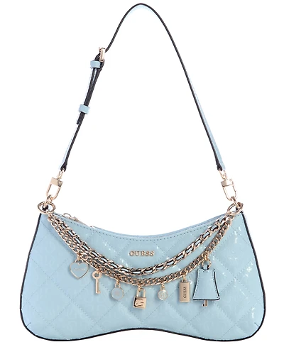 Guess Libby Small Top Zip Shoulder Bag