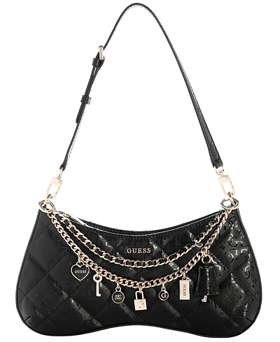 Guess Libby Small Top Zip Shoulder Bag