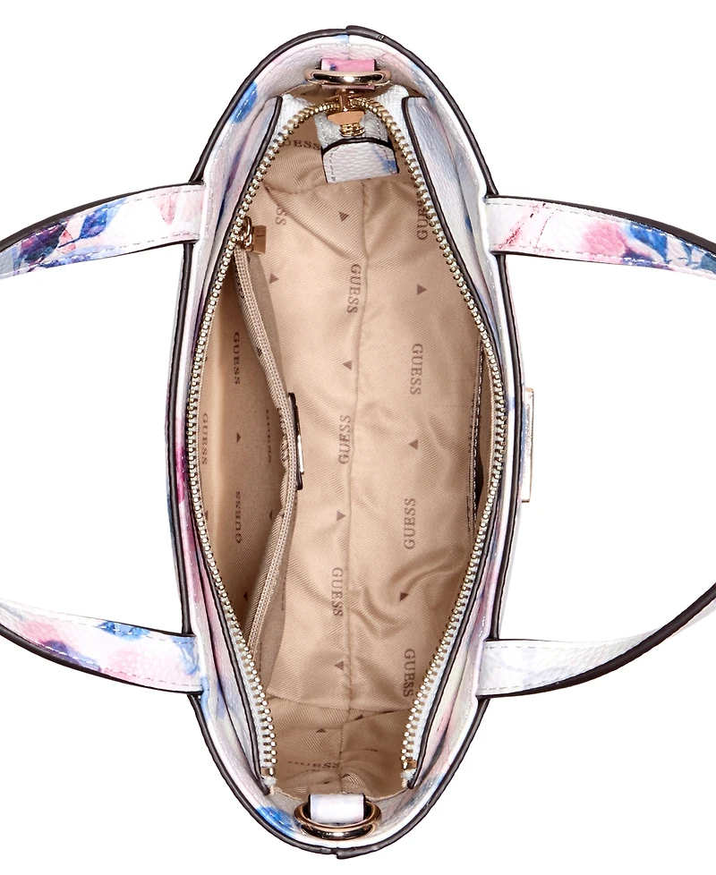 Guess Lucci Small Top Zip Tote Bag