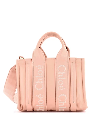 Pre-Owned Chloe Small Woody Convertible Tote Nylon