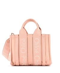 Pre-Owned Chloe Small Woody Convertible Tote Nylon