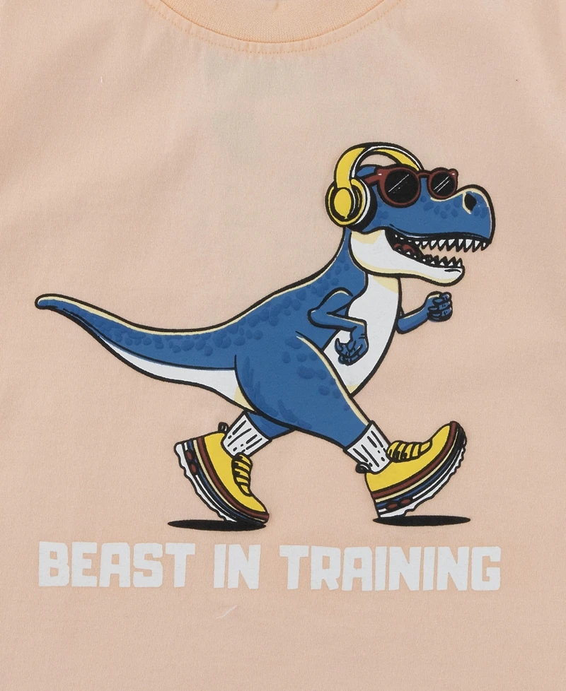 Sovereign Code Boys' 2T-7 Short-Sleeve T-Shirt and Shorts, 2-Piece Set