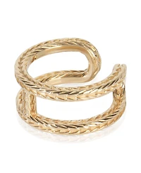 Hermes Yellow Gold Chaine d'Ancre Danae Ring