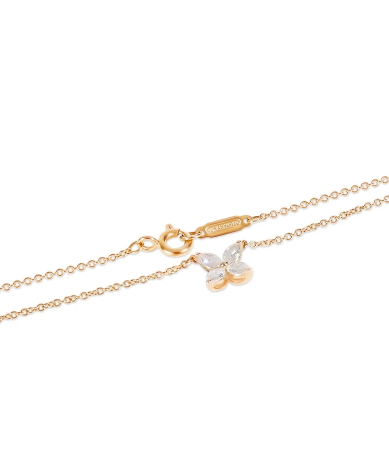 Pre-Owned Tiffany & Co. Diamond Small Model Victoria Pendant