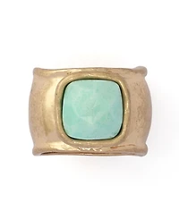 Robert Lee Morris Soho Turquoise Stone Band Ring