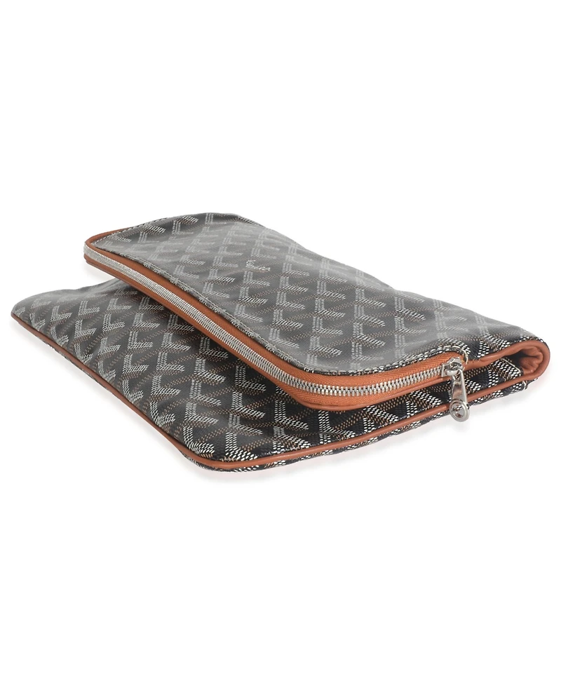 Pre-Owned Goyard Goyardine Canvas Saint Marie Soft Clutch