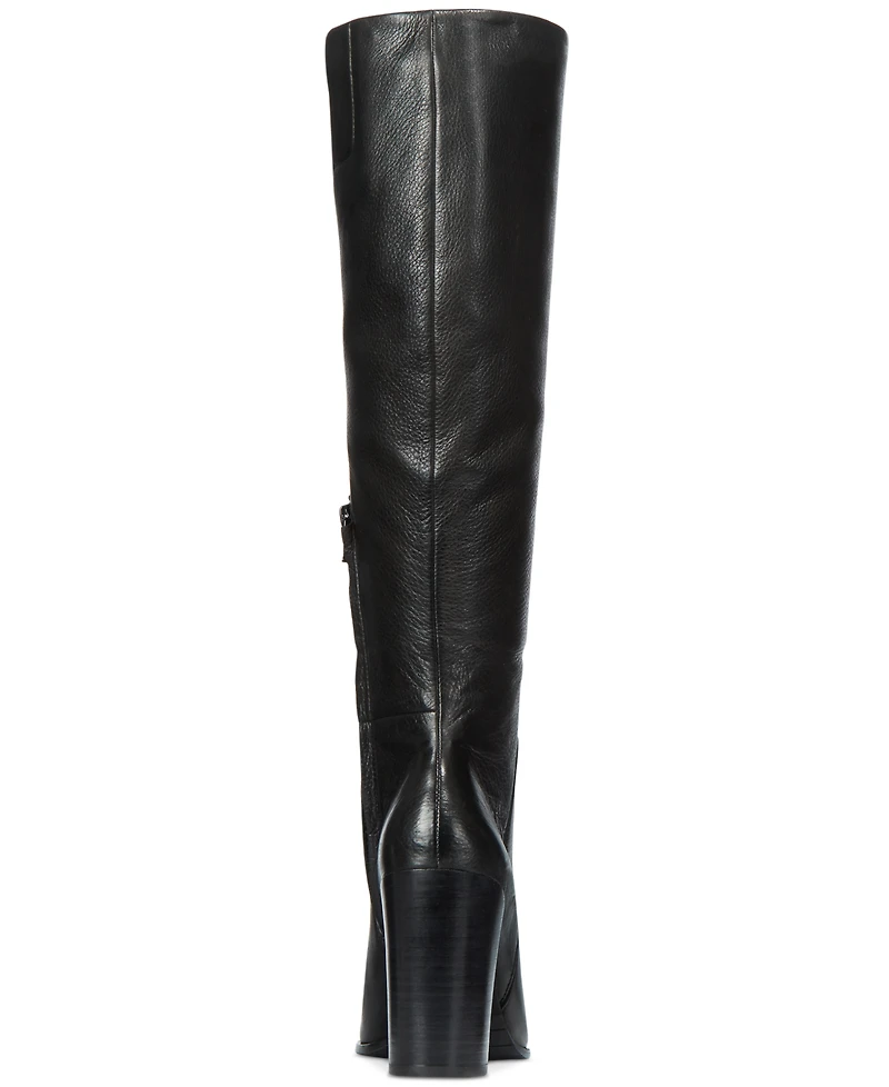Kenneth Cole New York Women's Justin Block-Heel Tall Knee High Boots