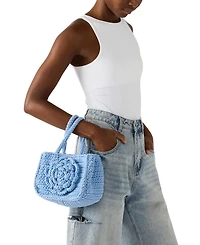 Steve Madden Bluvly Croshet Rose Bag