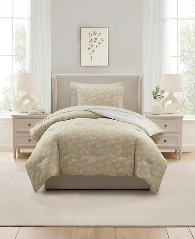 Nestl Luxury Soft Botanical Design 5-Pc. Comforter Set
