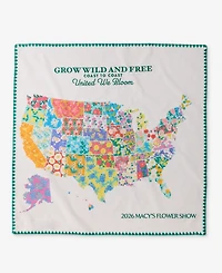 Macy's Flower Show Scenic Print Tea Towel Set, Macy's Exclusive