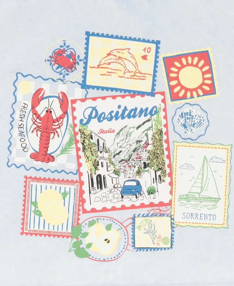 Tween Diva Girls' 7-16 Graphic T-Shirt and Pleated Active Tennis Skort, 2-Piece Set