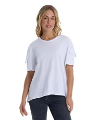 Wilt Women's Clothing Round Neck Hi-Lo Tee