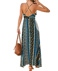 Cupshe Women's Abundant Floral Maxi Beach Dress