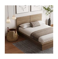 Nexera James Platform Bed with Headboad