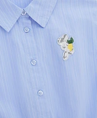 Guess Girls' 7-16 Poplin Dress