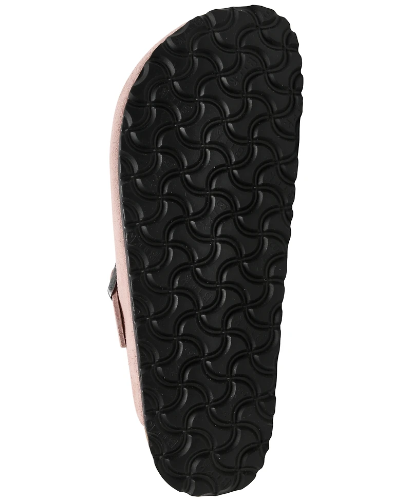 Birkenstock Women's Boston Suede Leather Casual Clogs from Finish Line