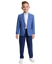 Michael Kors Boys' 5-7 Notch Lapel Jacket, Shirt and Pants, 3-Piece Set
