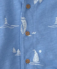 Carter's Baby Boys' Sailboat Short-Sleeve Top & Shorts, 2-Piece Set