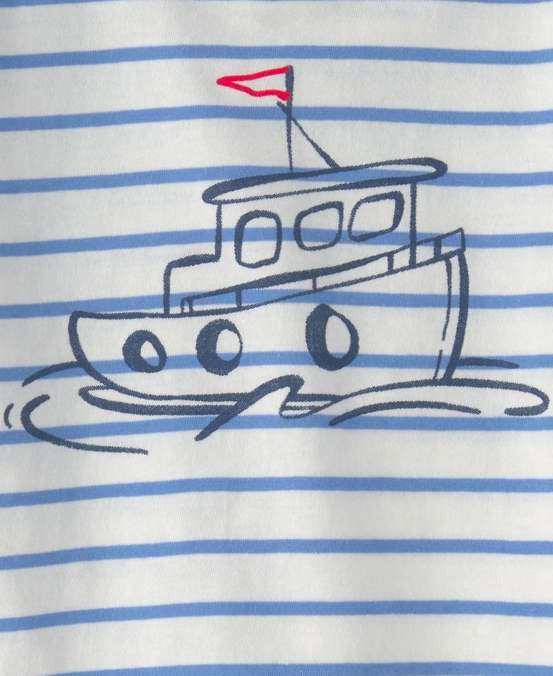 Carter's Baby Boys' Nautical Polo Shirt, Short-Sleeve T-Shirt & Shorts, 3-Piece Set