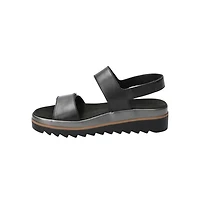 Mephisto women's Dominica Platform Sandal - Full-Grain Leather Black
