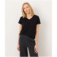 Pact Women's Organic Cotton Essential V-Neck Tee