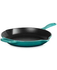 Le Creuset Enameled Cast Iron Skillet with Helper Handle, 11.75"
