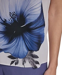 Calvin Klein Women's Strappy Floral Camisole Top