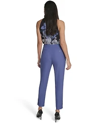 Calvin Klein Women's Mid-Rise Slim-Leg Pants