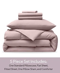 Nestl Luxury Soft Modern Design 5-Pc. Comforter Set