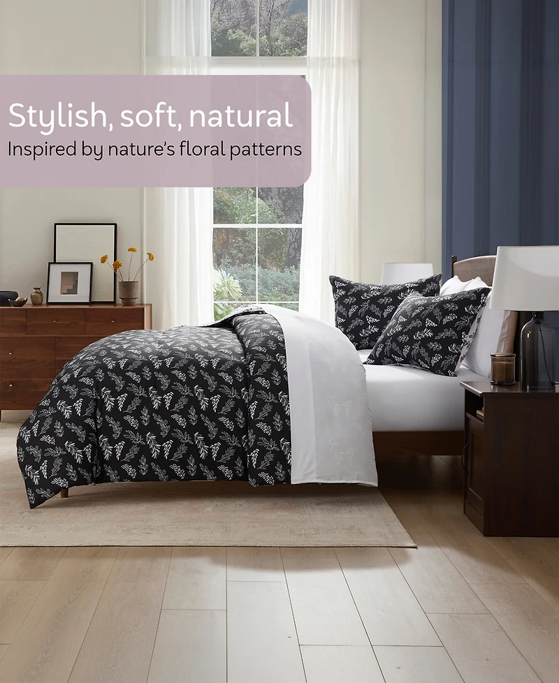 Nestl Luxury Soft Botanical Design -Pc. Comforter Set