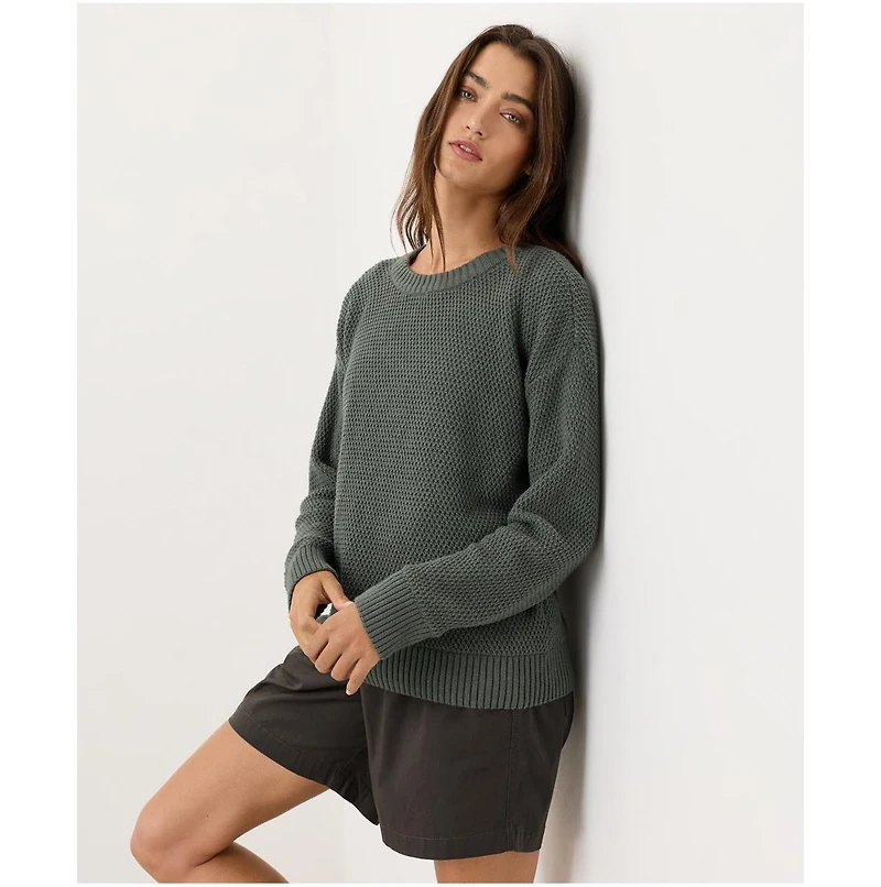 Pact Women's Shoreline Pullover Sweater