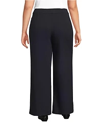 Lands' End Plus Starfish High Rise Palazzo Pants