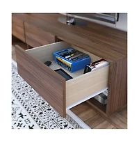 Nexera 60-Inch Tv Stand With 3-Drawers.