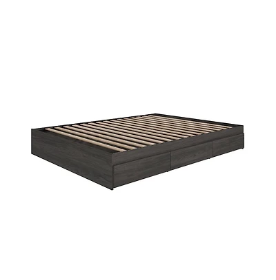 Nexera 3-Drawer Storage Bed Frame