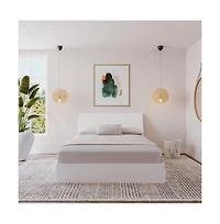 Nexera Bed Frame And Headboard, Queen.