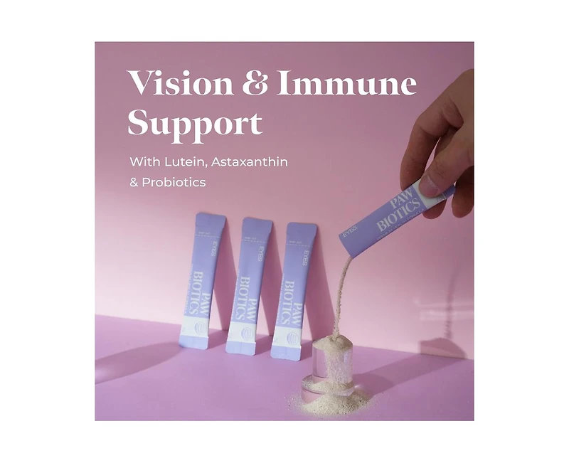 Doggy University Paw Biotics Skin and Coat Supplement for Dogs Cats