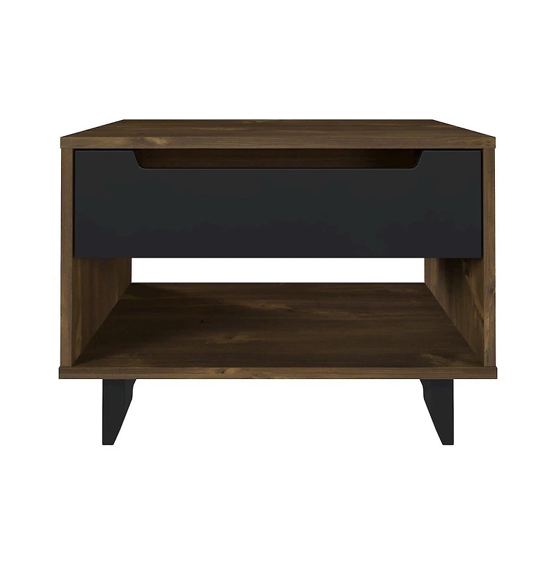 Nexera Nightstand 1-Drawer And Folding Door