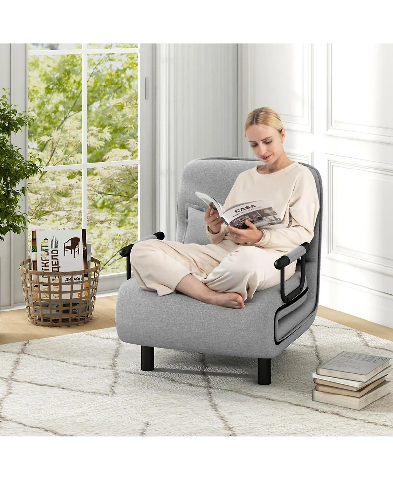 Folding Sofa Bed Sleeper Convertible Armchair Leisure