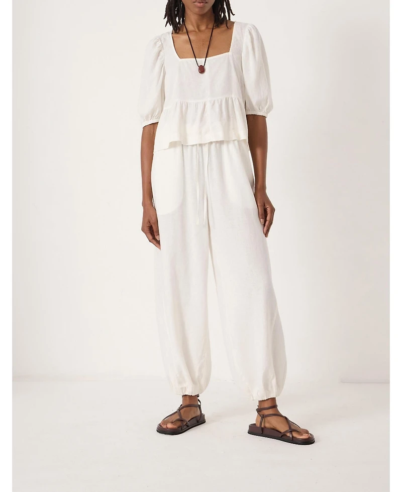 Hush Women's Tove Linen Balloon Beach Pants