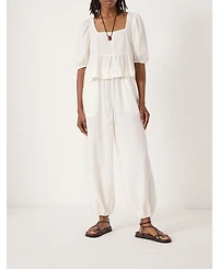 Hush Women's Tove Linen Balloon Beach Pants